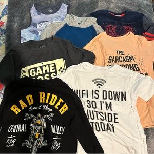 Boys 7/8 Shirt Bundle